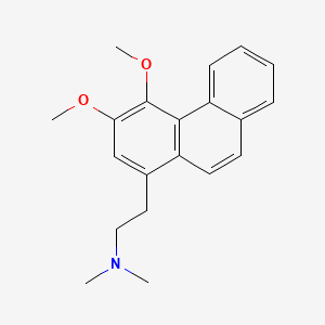Chemical structure of Atherosperminine