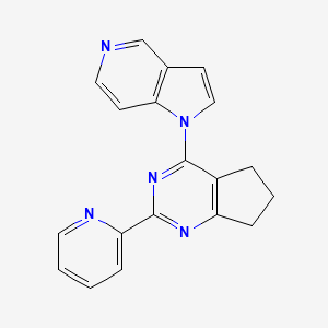 Chemical structure of AZ12601011