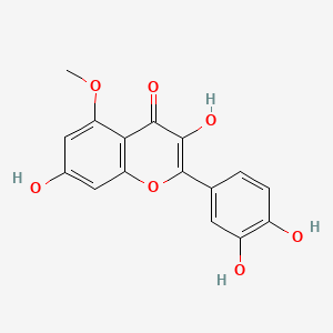 Chemical structure of Azaleatin