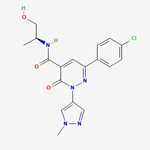 Chemical structure of BAY 2416964