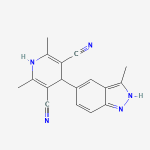 Chemical structure of BAY-474