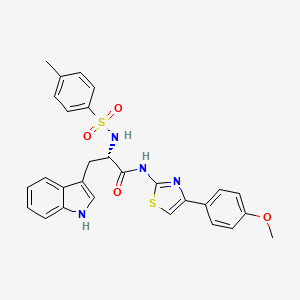 Chemical structure of BC-DXI-843