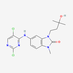 Chemical structure of BCL6-IN-5