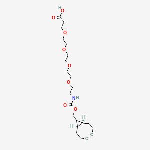 Chemical structure of BCN-PEG4-acid