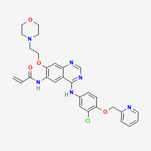 Chemical structure of BDTX-189