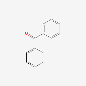 Chemical structure of Benzophenone