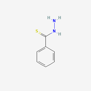 Chemical structure of Benzothiohydrazide