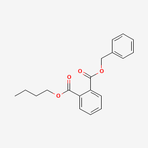 Chemical structure of Benzyl butyl phthalate