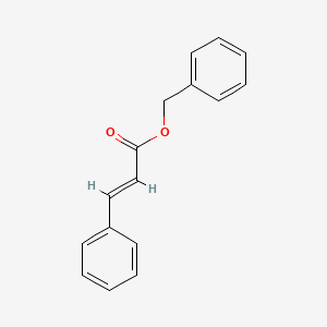Chemical structure of Benzyl cinnamate