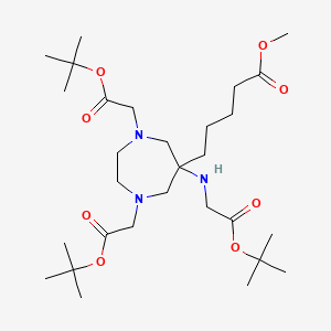 Chemical structure of Boc-Val-Dil-Dap-OH