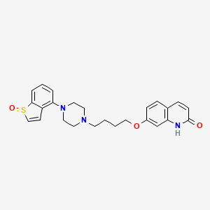 Chemical structure of Brexpiprazole S-oxide