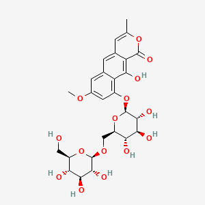 Chemical structure of Cassiaside C