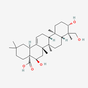 Chemical structure of Caulophyllogenin