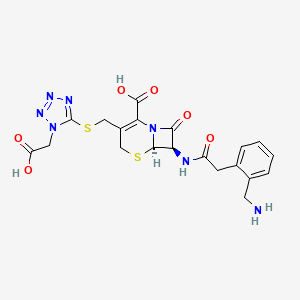 Chemical structure of Ceforanide
