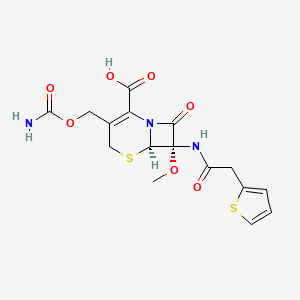 Chemical structure of Cefoxitin