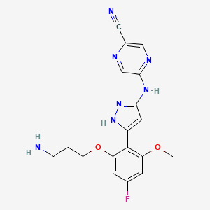 Chemical structure of Chk1-IN-5
