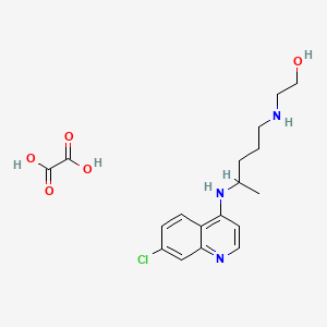 Chemical structure of Cletoquine oxalate