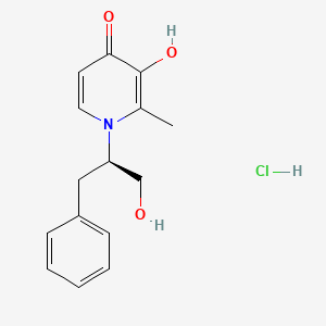 Chemical structure of CN128