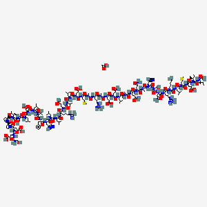Chemical structure of Corticotropin-releasing factor (human) (acetate)
