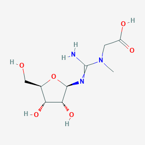 Chemical structure of Creatine riboside