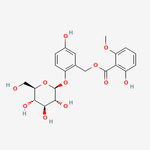 Chemical structure of Curculigoside B