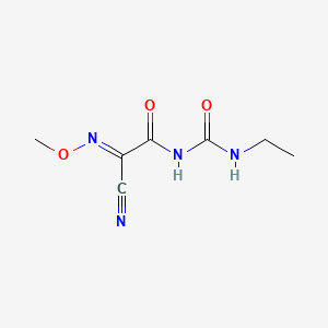 Chemical structure of Cymoxanil