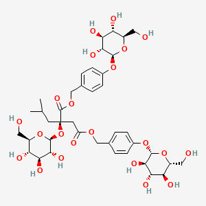Chemical structure of Dactylorhin A