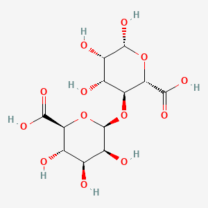 Chemical structure of D-Dimannuronic acid