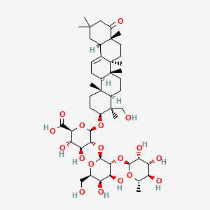 Chemical structure of Dehydrosoyasaponin I