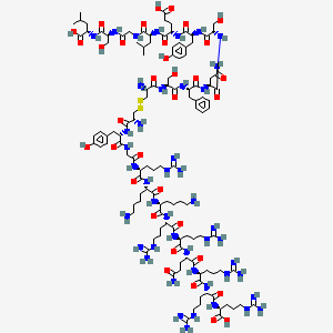 Chemical structure of Delcasertib hydrochloride