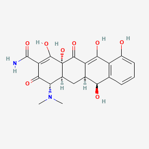 Chemical structure of Demecycline