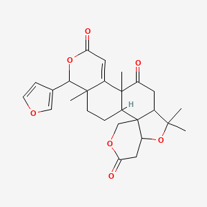 Chemical structure of Deoxylimonin
