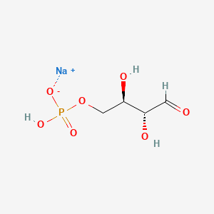 Chemical structure of D-Erythrose 4-phosphate sodium