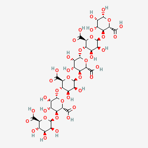 Chemical structure of D-Hexamannuronic acid