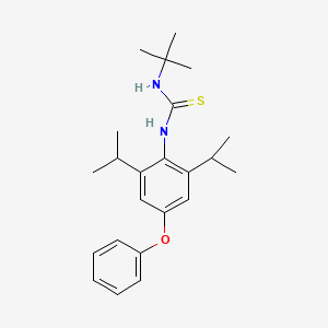 Chemical structure of Diafenthiuron