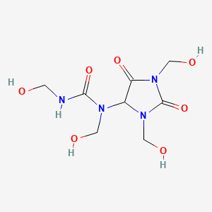 Chemical structure of Diazolidinylurea