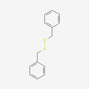 Chemical structure of Dibenzyl disulfide