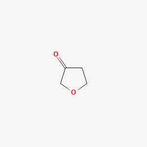 Chemical structure of 3-Oxotetrahydrofuran
