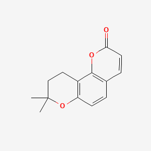 Chemical structure of Dihydroseselin