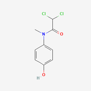 Chemical structure of Diloxanide