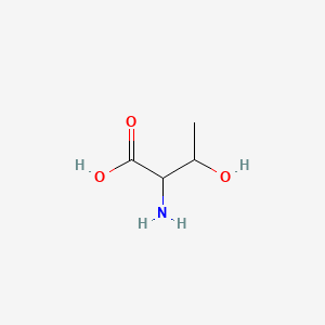 Chemical structure of DL-Threonine