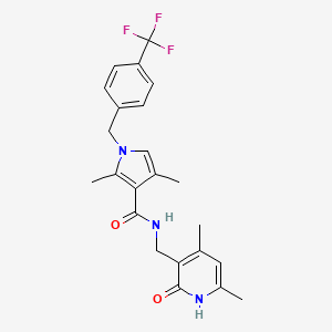Chemical structure of DM-01