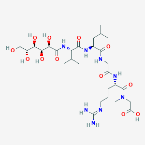 Chemical structure of DOTA-PEG5-azide