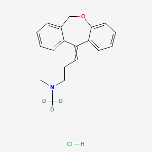 Chemical structure of Doxepin D3 Hydrochloride