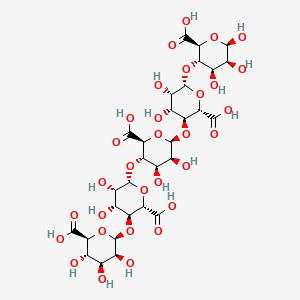 Chemical structure of D-Pentamannuronic acid