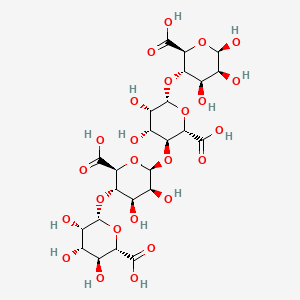 Chemical structure of D-Tetramannuronic acid