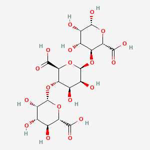 Chemical structure of D-Trimannuronic acid