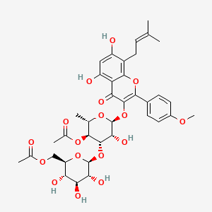 Chemical structure of Epimedoside