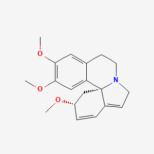 Chemical structure of Erysotrine
