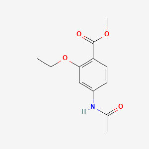 Chemical structure of Ethopabate